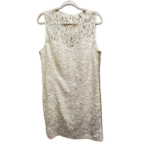 NWT Lilly Pulitzer Mila Shift Dress White Lace Style #: 28887 - Picture 3 of 11